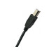 Кабель Extradigital USB 2.0 AM/BM, 1.8m, 30 AWG, Hi-Speed